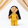 Pretty Prisha Cultural Soft Toy Doll – Yellow Suit Plush